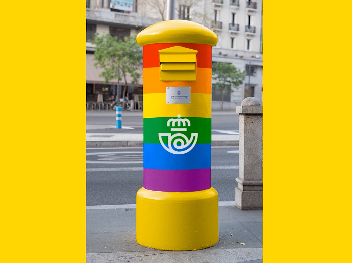 Correos celebra el Orgullo 2020 con un su primer sello LGTBI