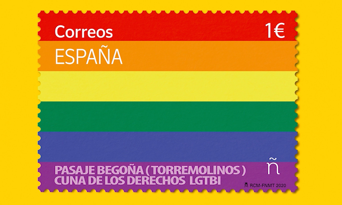 Correos celebra el Orgullo 2020 con un su primer sello LGTBI