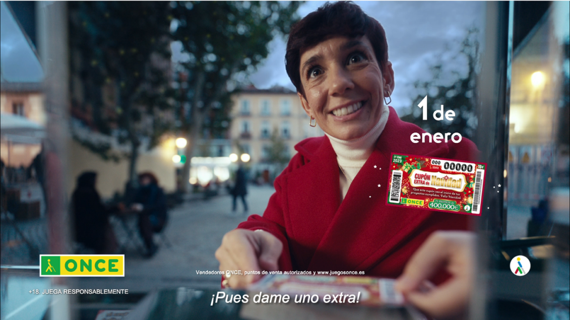 La ONCE estrena la campaña de su Cupón Extra de Navidad