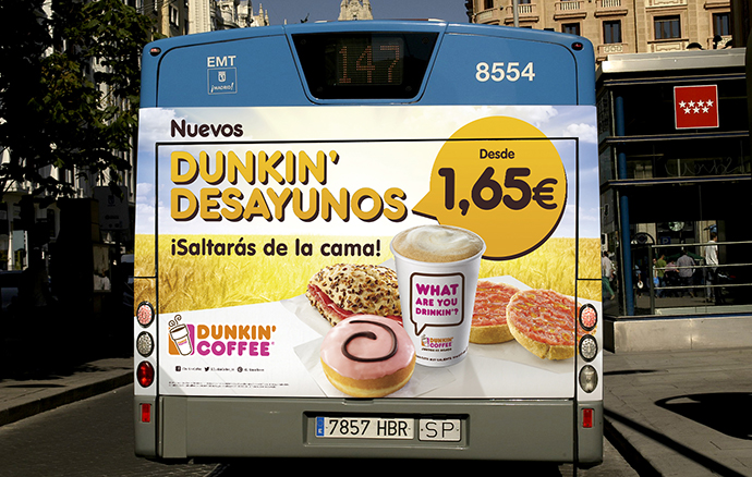 Autobus Dunkin' Coffee