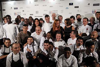 Los cocineros que han participado en Cena Conciencia. 