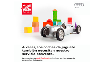 Audi Toy Service Gran AMPE de oro