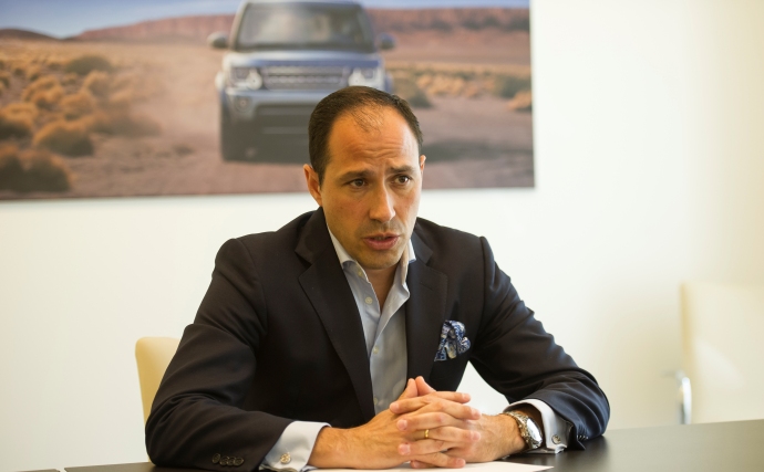 Óscar Oñate, head of marketing de Jaguar Land Rover España y Portugal.