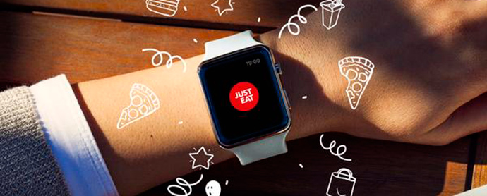 Just Eat app iWatch