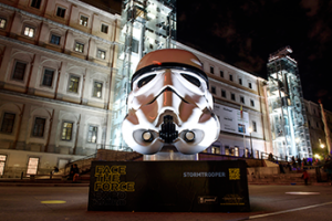 los cascos de Star Wars en Madrid
