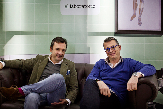 Jesús Maroto y Carlos Holemans de El Laboratorio