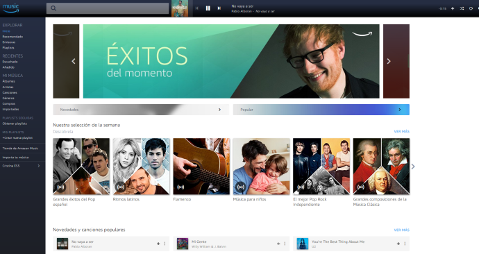 Amazon-Music-Webplayer-España