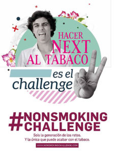 #NONSMOKINGCHALLENGE-campaña-publicitaria-Sanidad