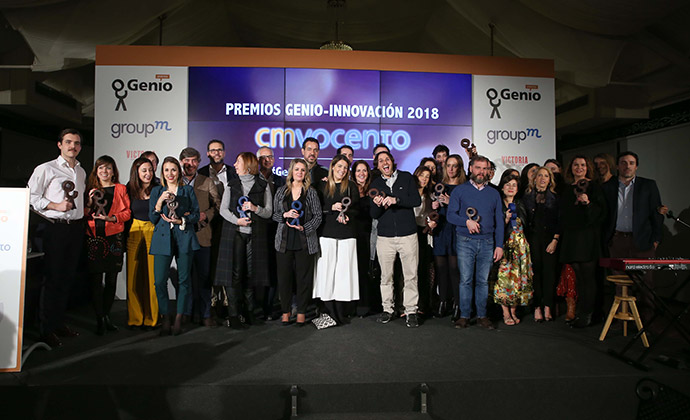 Los Premios Genio de este año tuvieron como tema central la innovación en la cultura. 