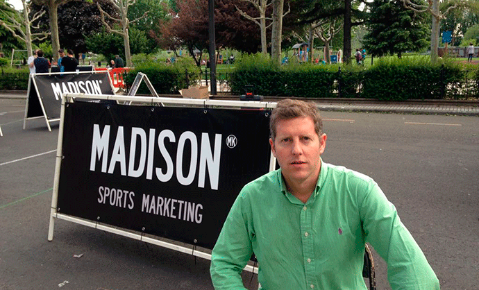 Luis Garcíam director de Madison Sports Marketing Agency. 