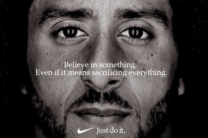 evitar Sandalias Interconectar Posicionamiento político de las marcas: Nike y Colin Kaepernick-IPMARK