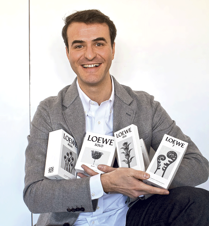 Sergio de León, global strategic marketing and digital director de Loewe Perfumes. 