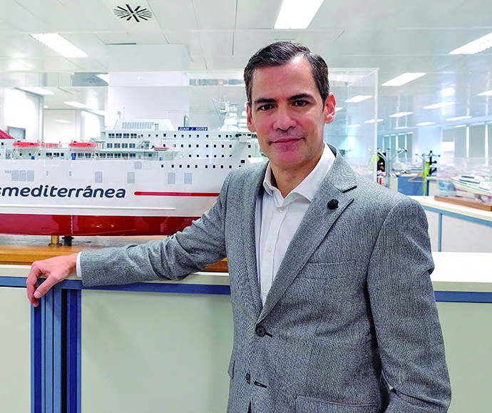 Federico Pareja, director de marketing y experiencia de cliente en Trasmediaterránea.