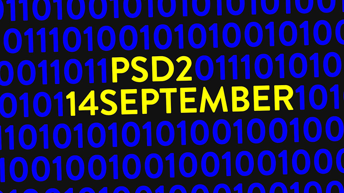 La norma europea PSD2 entró en vigor el pasado 14 de septiembre pero su aplicación se encuentra paralizada