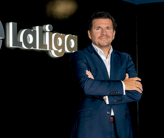 Enrique Moreno, global director de LaLiga.