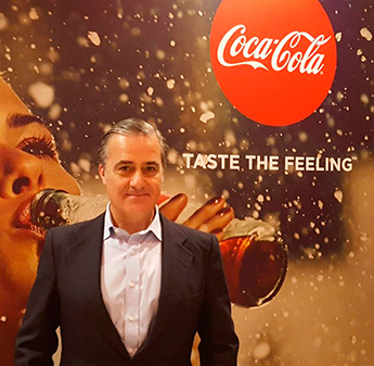 Manuel Arroyo, director de marketing global de Coca-Cola. 