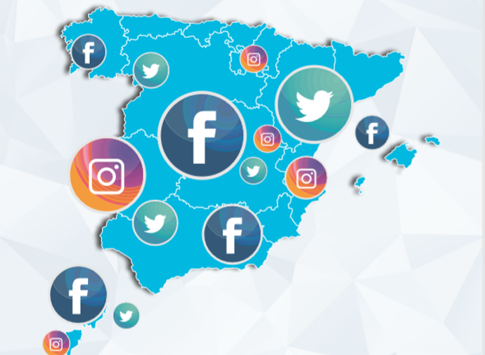 Facebook se desploma en España e Instagram frena su crecimiento
