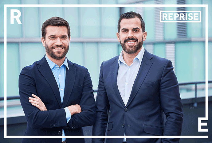 De izquierda a derecha: Álvaro Anguita, nuevo growth lead de Reprise Digital, y Vicente Ros, managing director.