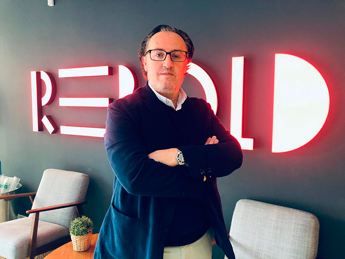 Óscar Simón, nuevo director comercial de Rebold Intelligence Spain.