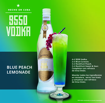 Legendario lanza '9550', su propio vodka con sabor a Cuba