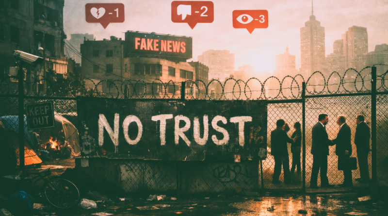 Una sociedad en repliegue: la confianza se rompe a escala global Una sociedad en repliegue: la confianza se rompe a escala global