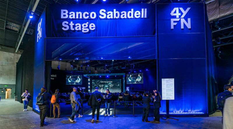 Banco Sabadell, principal patrocinador de 4YFN, contó con su propio espacio