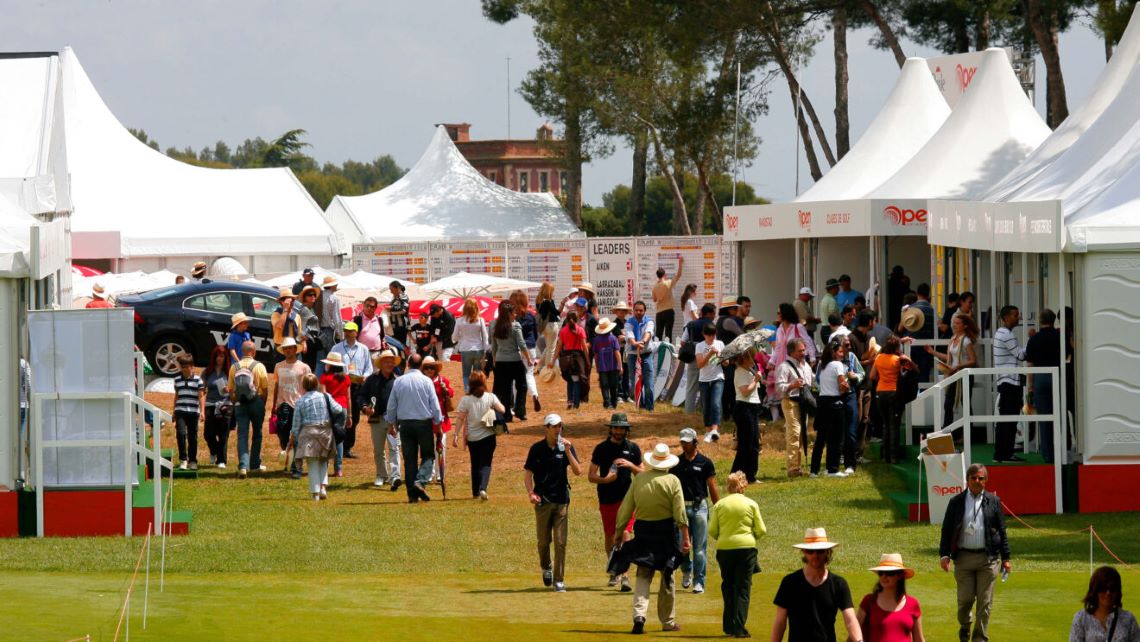 Área Hospitality del torneo Acciona Open Golf Espana. 