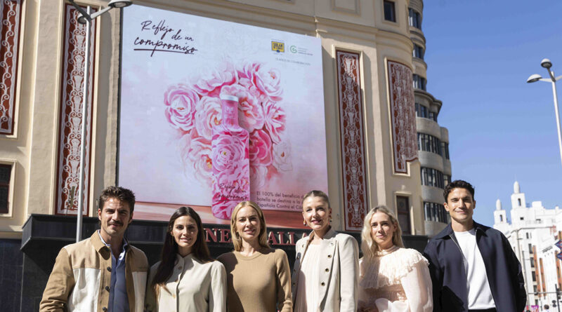 La artista Lulu Figueroa estuvo acompañada durante la presentación de la campaña por Amaia Salamanca, Kira Miró, Álex González, Maxi Iglesias y Crys Dyaz, embajadores de la iniciativa