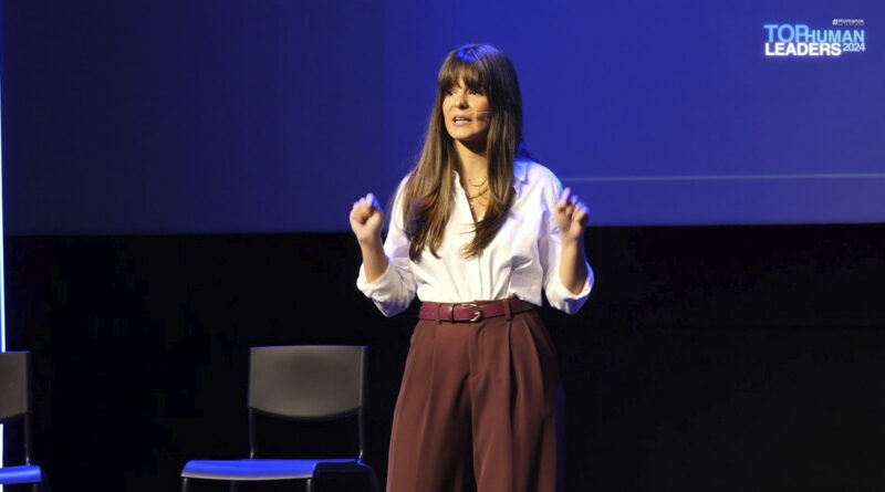 Teresa Millanes, directora de comunicación y desarrollo empresarial durante el Top Human Leader 2024