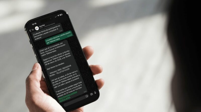 Sun Tzu, EITB y ElevenLabs ponen a prueba la IA conversacional durante la Korrika Sun Tzu, EITB y ElevenLabs ponen a prueba la IA conversacional durante la Korrika