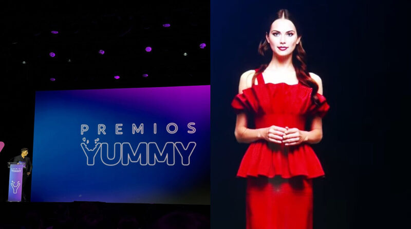 VIA llevó la IA al escenario de la primera edición de los Premios Yummy 2025