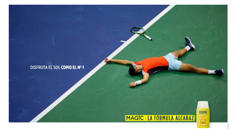 Esta es la primera campaña de GUT Madrid para Isdin FusionWater MAGIC by Alcaraz