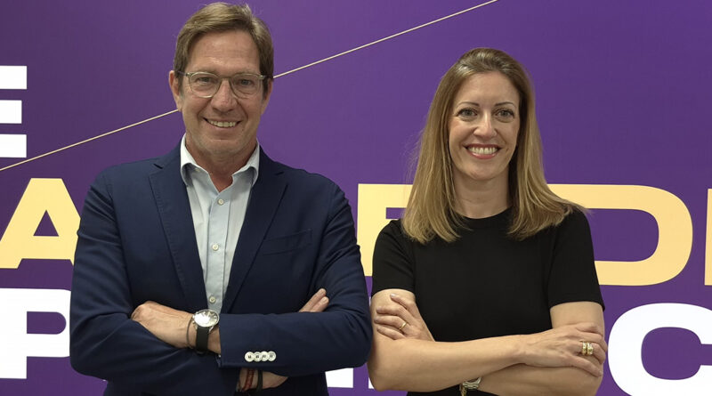 De izq a dcha, Joan Jordi Vallverdú, CEO de Omnicom Media Group Spain y Ana Escrivá, nueva 'chief growth officer'