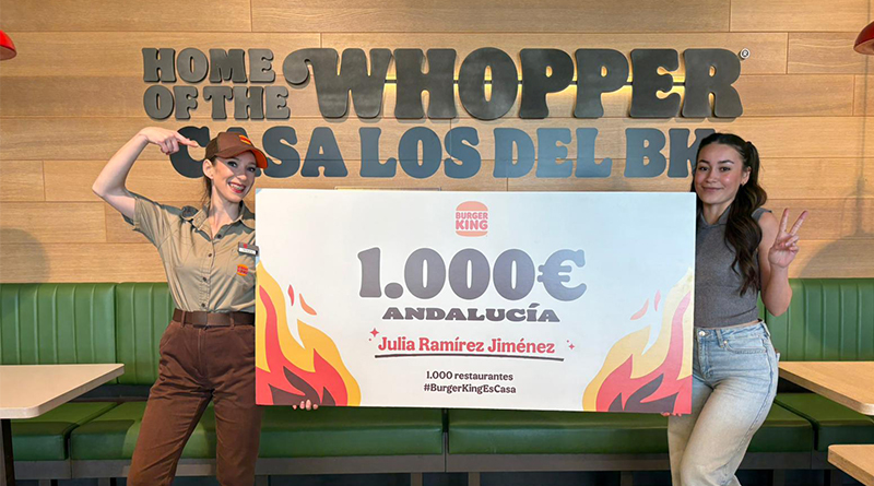 Ganadora de la iniciativa de Burger King en Andalucía