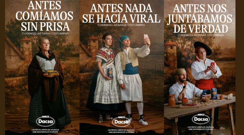 “Costumbristas”, la campaña de Arroz Dacsa contra la hiperconexión y el estrés “Costumbristas”, la campaña de Arroz Dacsa contra la hiperconexión y el estrés