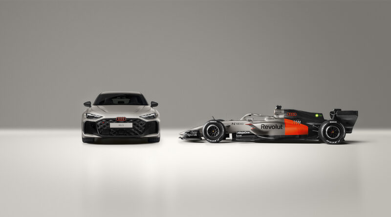 El híbrido enchufable de altas prestaciones de Audi Sport entra en acción como parte del programa de apoyo de la F1