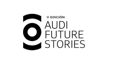 La firma automovilística ha desvelado un rediseño innovador de su icónico logo de Audi Future Stories