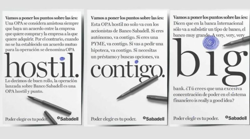 Banco Sabadell: cómo convertir la comunicación en un arma frente a una OPA hostil Banco Sabadell: cómo convertir la comunicación en un arma frente a una OPA hostil