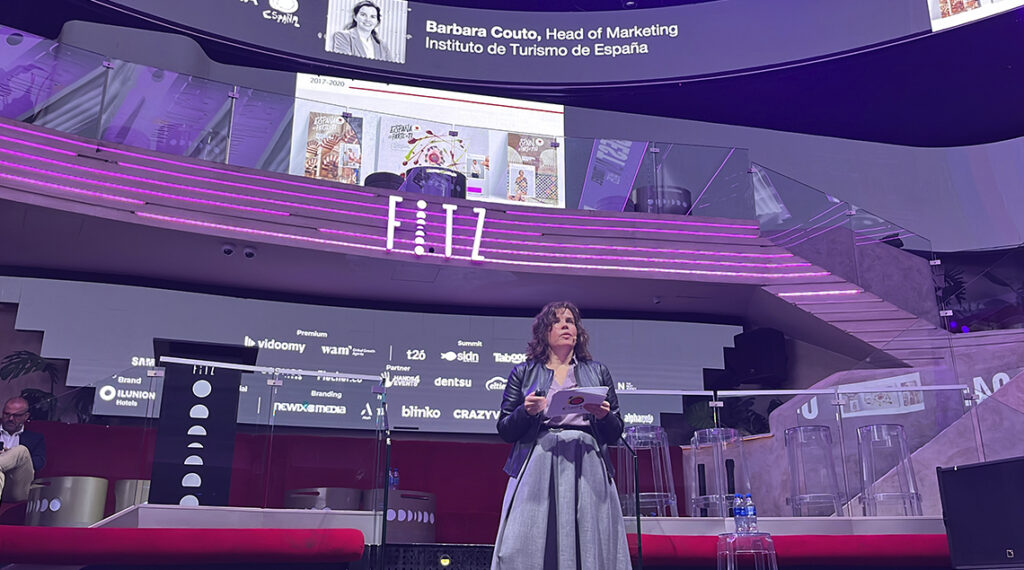 Bárbara Couto, head of marketing Instituto de Turismo de España en el Marketing Summit de los Best!n Travel 2025