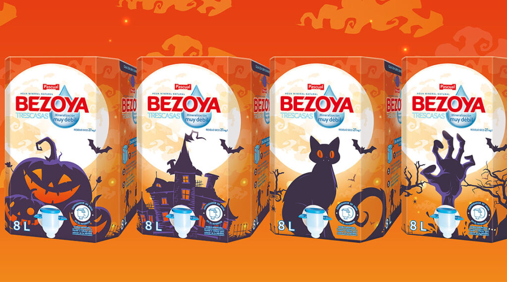 Bezoya lanza su producto tematizado por Halloween