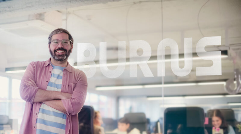 Desde su nuevo rol, liderará los equipos creativos de Burns y trabajará de forma integrada con las áreas de estrategia, data y tecnología