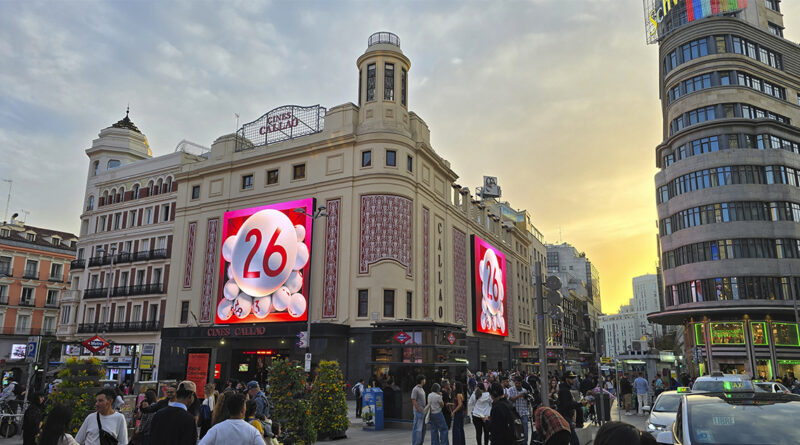 Cines Callao celebra su centenario con un bingo inspirado en los 80 Cines Callao celebra su centenario con un bingo inspirado en los 80