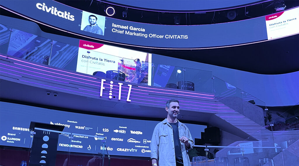  Ismael García, chief marketing officer de Civitatis en el Best Travel Marketing Summit 2025
