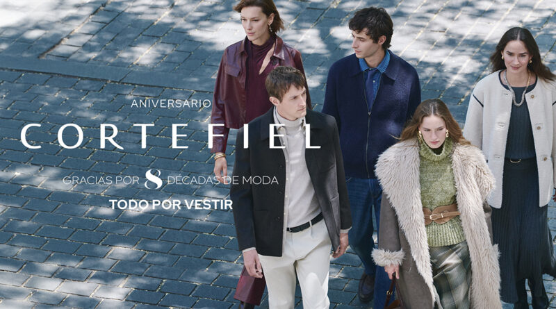 Para el spot se han recopilado prendas del archivo de Cortefiel con el fin de dotar de autenticidad los looks que se muestran en la pieza audiovisual