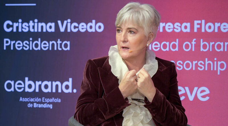 Cristina Vicedo renueva su presidencia al frente de Aebrand para su tercer y último mandato consecutivo. Fotografía: Aebrand