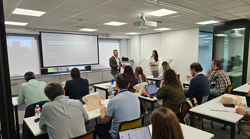 Encuentro con medios de comunicación sobre el estudio de GfK DAM basado en cómo la IA influye en el tráfico web