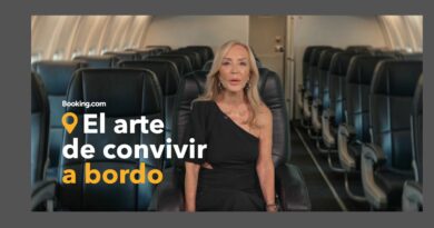La iniciativa se articula en torno a la guía de etiqueta “El arte de convivir a bordo” y una pieza audiovisual protagonizada por la socialité