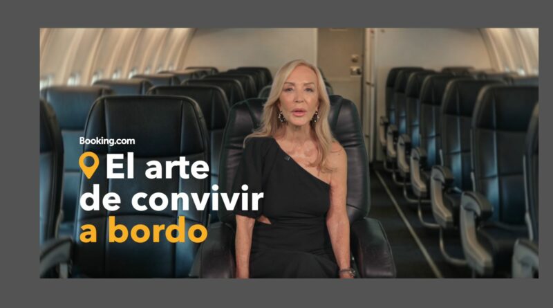 La iniciativa se articula en torno a la guía de etiqueta “El arte de convivir a bordo” y una pieza audiovisual protagonizada por la socialité