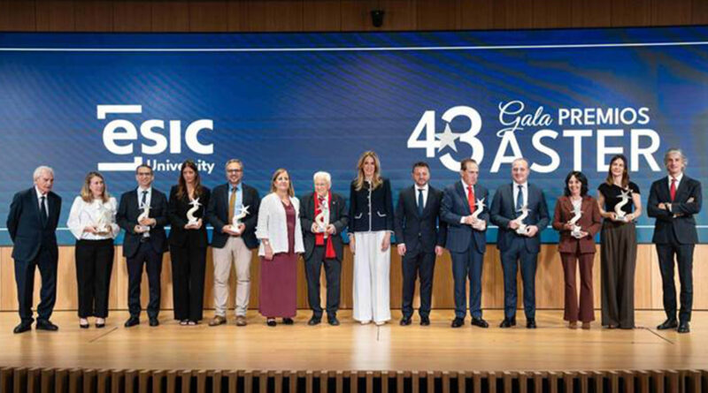 ESIC premia liderazgo e innovación en los Aster 2026 ESIC premia liderazgo e innovación en los Aster 2026