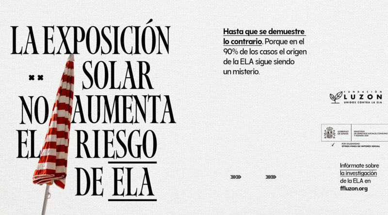 El eje creativo de la campaña se centra en mostrar factores habitualmente asociados a problemas de salud -como el azúcar, el estrés o la contaminación- para luego desmentir su relación con la Ela